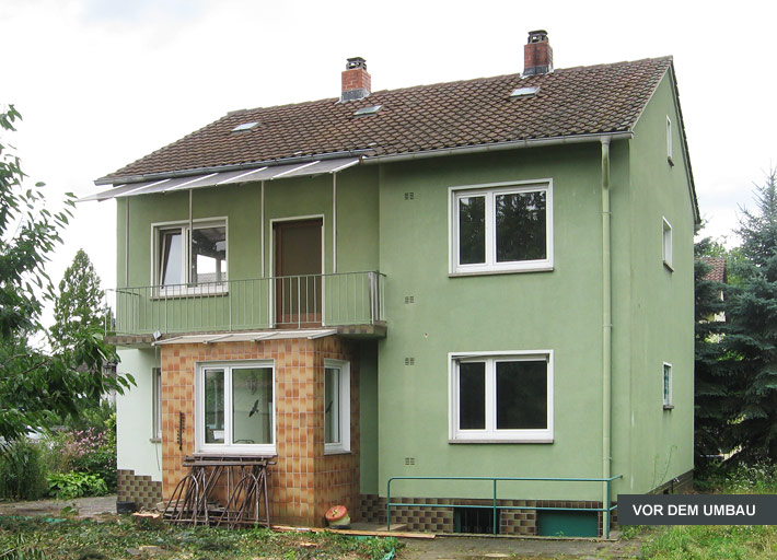Vor dem Umbau
