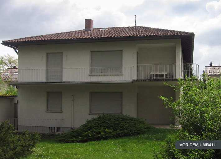 Vor dem Umbau