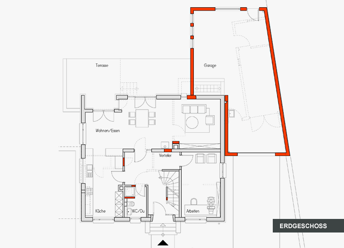 Grundriss Erdgeschoss
